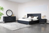 Eastern King Lamod Cirque Modern Black Ash Bedroom Set Model VGVC-BD2368-SET-EK