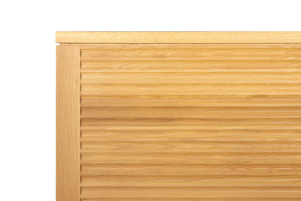 Modrest Seattle Modern Natural Oak Bed Model VGWD-SEA-QBKB-BED