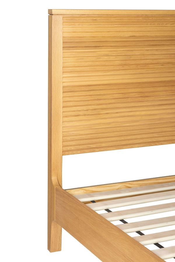 Modrest Seattle Modern Natural Oak Bed Model VGWD-SEA-QBKB-BED