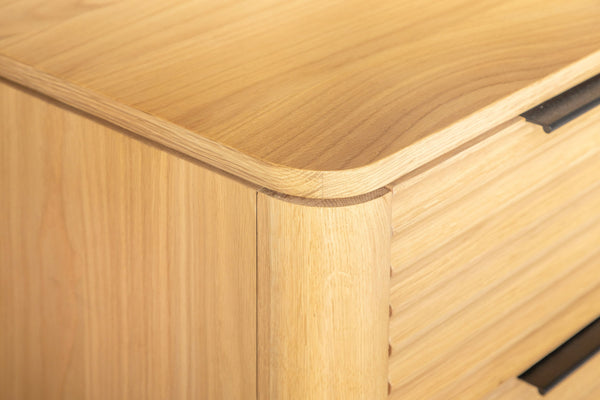 Seattle Modern Natural Oak Nightstand