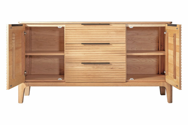 Modrest Seattle Modern Natural Oak Buffet Model VGWD-SEA-BUF03-2D