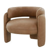 Modrest Tioga Modern Brown Leather Accent Chair Model VGOD-ZW-22072-BRN