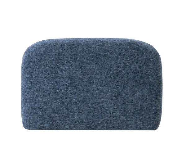 Divani Casa Forman Modern Blue Fabric Modular Armless Sectional Seat Model VGOD-ZW-23029-ARM