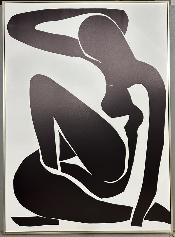 Modrest Vig23021 51 X 71 Silver Framed Painting Model VGTHVIG23021