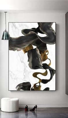 Modrest Vig23028 47 X 59 Black Framed Painting Model VGTHVIG23028