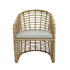 Renava Mina Outdoor Bamboo Wicker Dining Set Model VGAT-RADS-261-SET