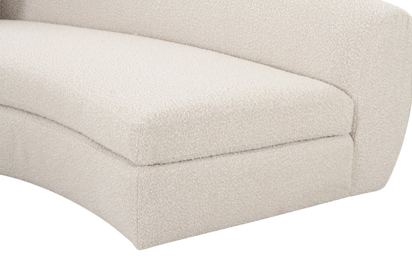 Modrest Kilmer Modern Off White Curved Fabric Sectional Sofa Model VGOD-ZW-22017-OFFWHT