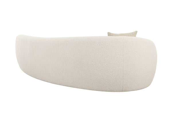 Modrest Kilmer Modern Off White Curved Fabric Sectional Sofa Model VGOD-ZW-22017-OFFWHT