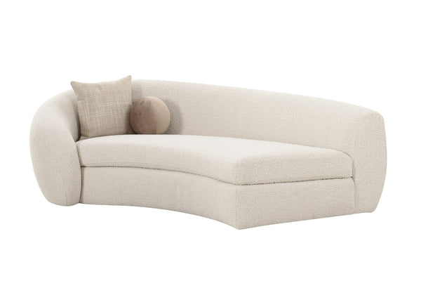 Modrest Kilmer Modern Off White Curved Fabric Sectional Sofa Model VGOD-ZW-22017-OFFWHT