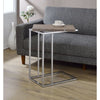 ACME Danson Weathered Oak & Chrome Accent Table Model 81849