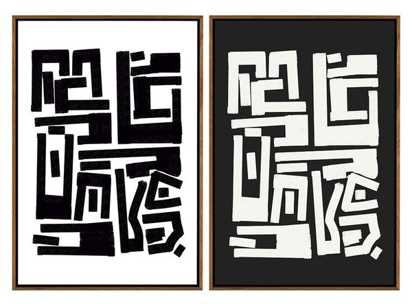 Modrest Lennox Modern Painting Set Of 2 Model VGVA-CO21222