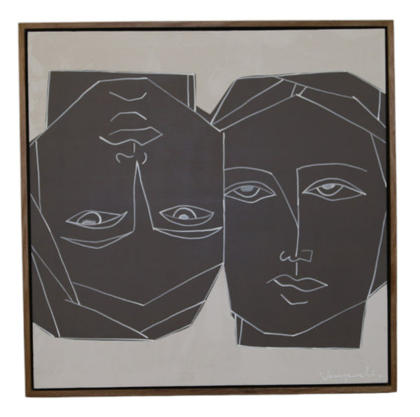 Modrest Siamese Modern 47" X 47" Painting Model VGVA-CO23562