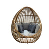 Renava Cocoon Mini Outdoor Beige & Wicker Lounge Bed Model VGAT-RABD-152-MINI