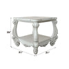 ACME Versailles Bone White End Table Model 82124