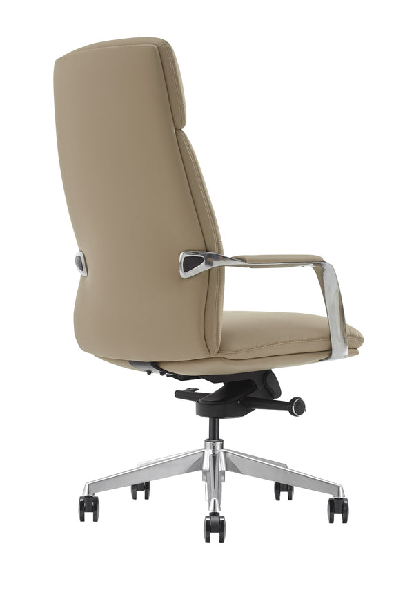 Modrest Ozark Modern Tan Vegan Leather Office Chair Model VGFU-A2216-1-TAN