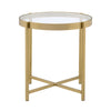 ACME Charrot Gold End Table Model 82307