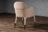 Modrest Shannon Modern Beige Vegan Leather & Rosegold Dining Chair Model VGVC-B022A-BGE