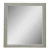 Lois Modern Beige Shagreen Mirror
