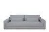 Divani Casa Loki Modern Grey Fabric 4 Seat Sofa Model VGAH-SF1015-4-GRY