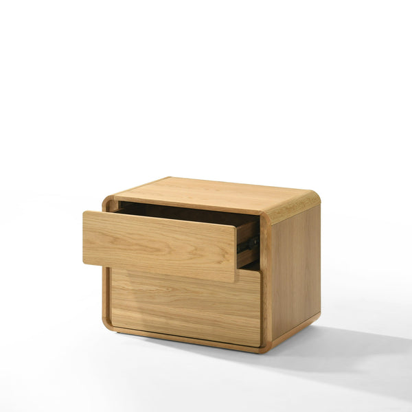 Dustin Modern Natural Oak Nightstand