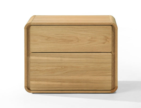 Dustin Modern Natural Oak Nightstand