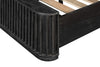 Modrest Fields Modern Black Acacia Bed Model VGWD-VGD2-BED-BLK
