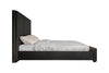 Modrest Fields Modern Black Acacia Bed Model VGWD-VGD2-BED-BLK