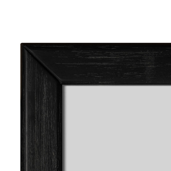 Fields Modern Black Acacia Mirror