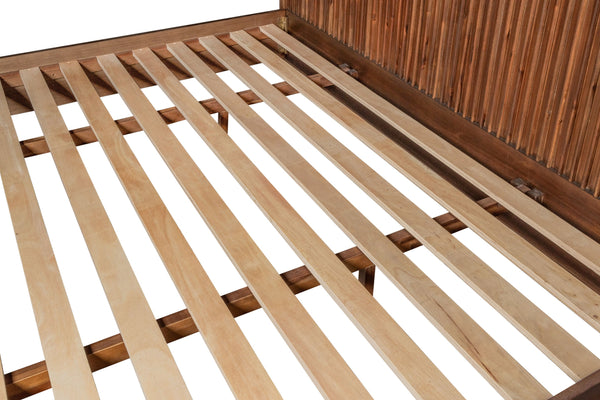 Modrest Fields Modern Walnut Acacia Bed Model VGWD-VGD3-BED-WAL