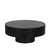 Modrest Pierre Modern Black Ash Small Round Coffee Table Model VGDW-DW4023-SML-BLK