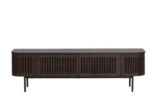 Modrest Clifton Modern Smoked Ash Tall Tv Stand Model VGDW-DW3010-SMK