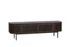 Clifton Modern Smoked Ash Tall TV Stand
