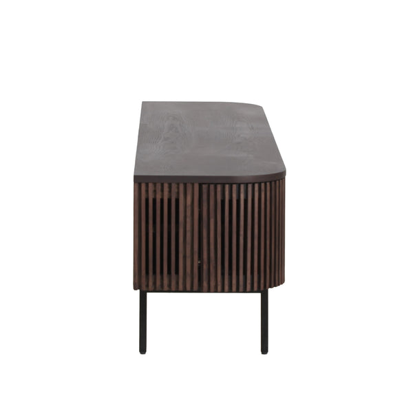 Modrest Clifton Modern Smoked Ash Tall Tv Stand Model VGDW-DW3010-SMK