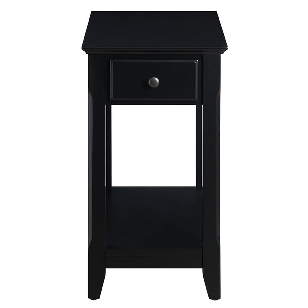 ACME Bertie Black Accent Table Model 82740