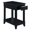 ACME Bertie Black Accent Table Model 82740