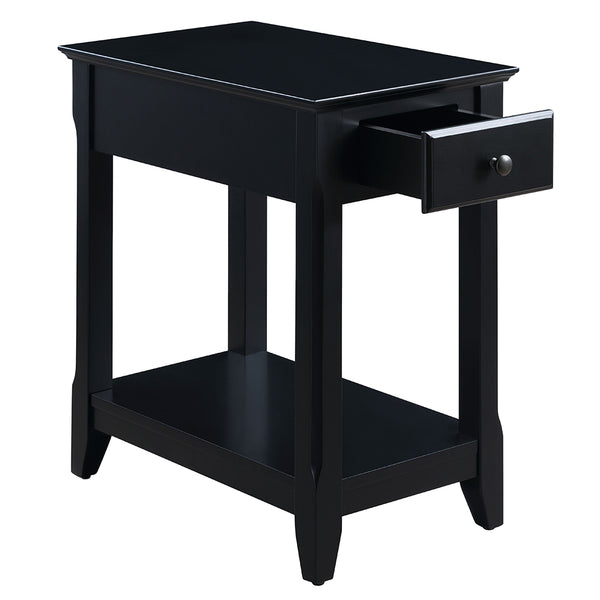 ACME Bertie Black Accent Table Model 82740