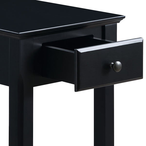ACME Bertie Black Accent Table Model 82740