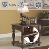 ACME Farrel Walnut End Table Model 82746