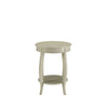 ACME Aberta Antique White Accent Table Model 82785
