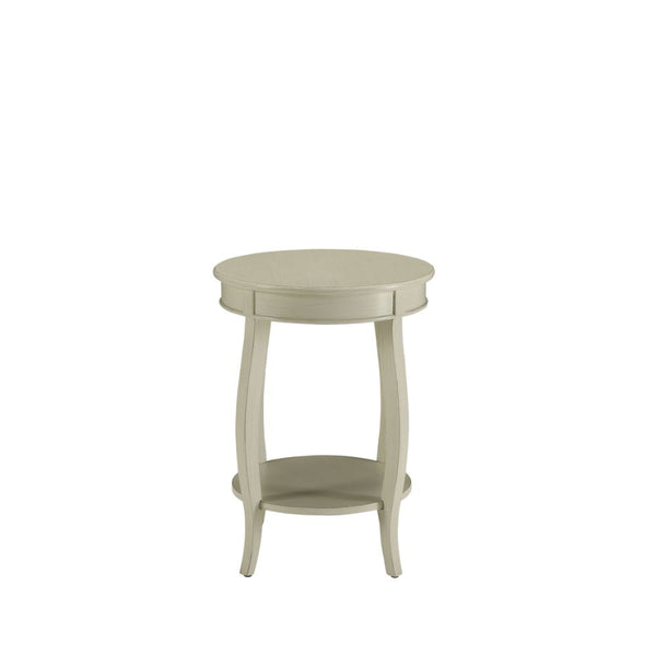 ACME Aberta Antique White Accent Table Model 82785