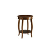 ACME Aberta Walnut Accent Table Model 82789