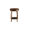 ACME Aberta Walnut Accent Table Model 82789
