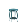 ACME Aberta Teal Accent Table Model 82790