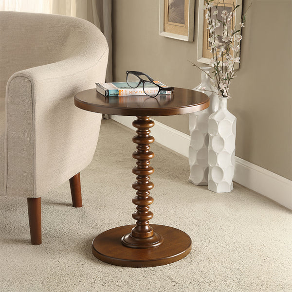 ACME Acton Walnut Accent Table Model 82792