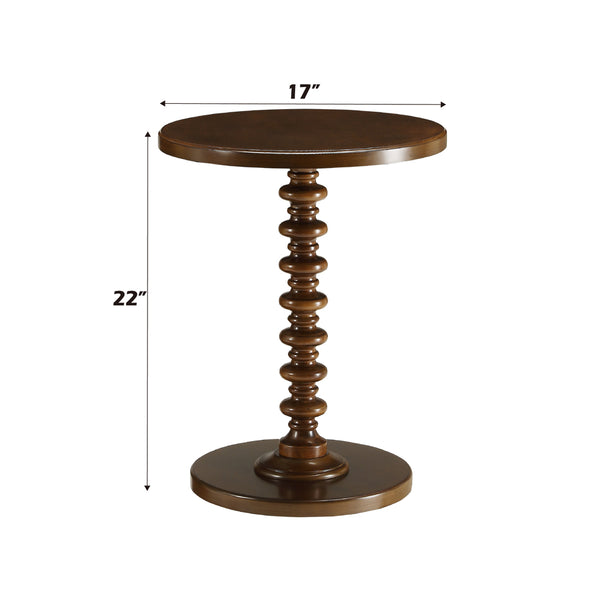 ACME Acton Walnut Accent Table Model 82792