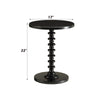 ACME Acton Black Accent Table Model 82794