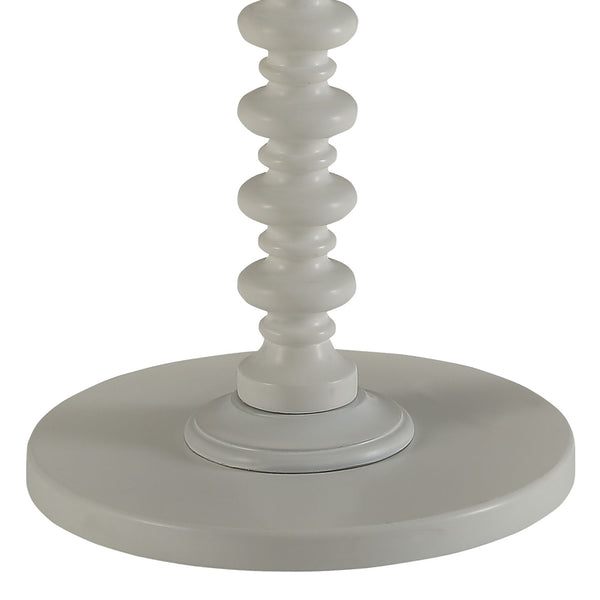 ACME Acton White Accent Table Model 82796