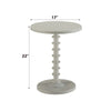 ACME Acton White Accent Table Model 82796