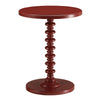 ACME Acton Red Accent Table Model 82800