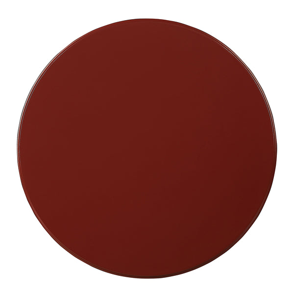 ACME Acton Red Accent Table Model 82800